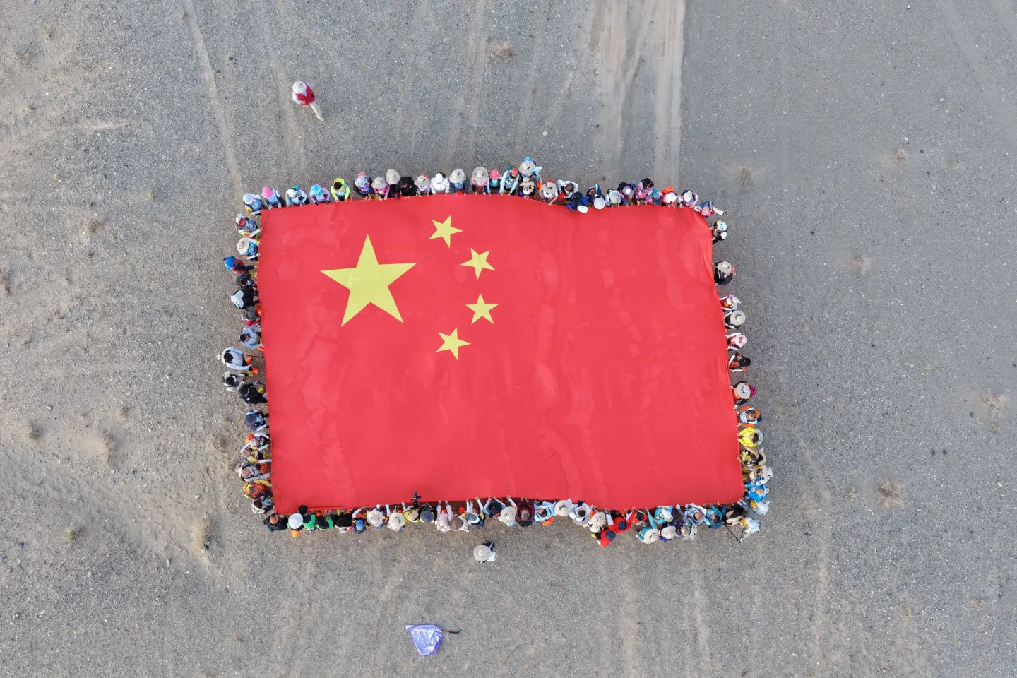 第三屆戈壁慈善行活動相片 - 航拍空鏡 - 2026-06-24