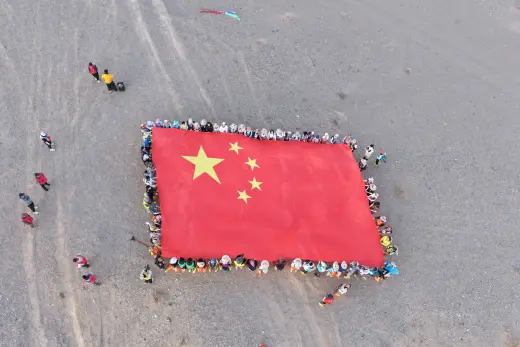 第三屆戈壁慈善行活動相片 - 航拍空鏡 - 2026-06-24