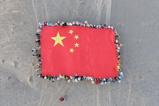 第三屆戈壁慈善行活動相片 - 航拍空鏡 - 2026-06-24
