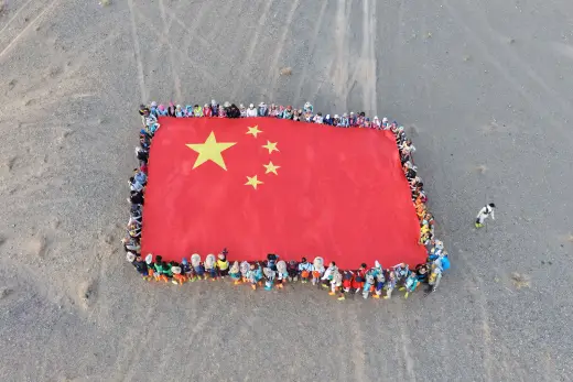 第三屆戈壁慈善行活動相片 - 航拍空鏡 - 2026-06-24